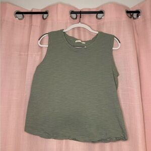 Women's Sleeveless Top in Green